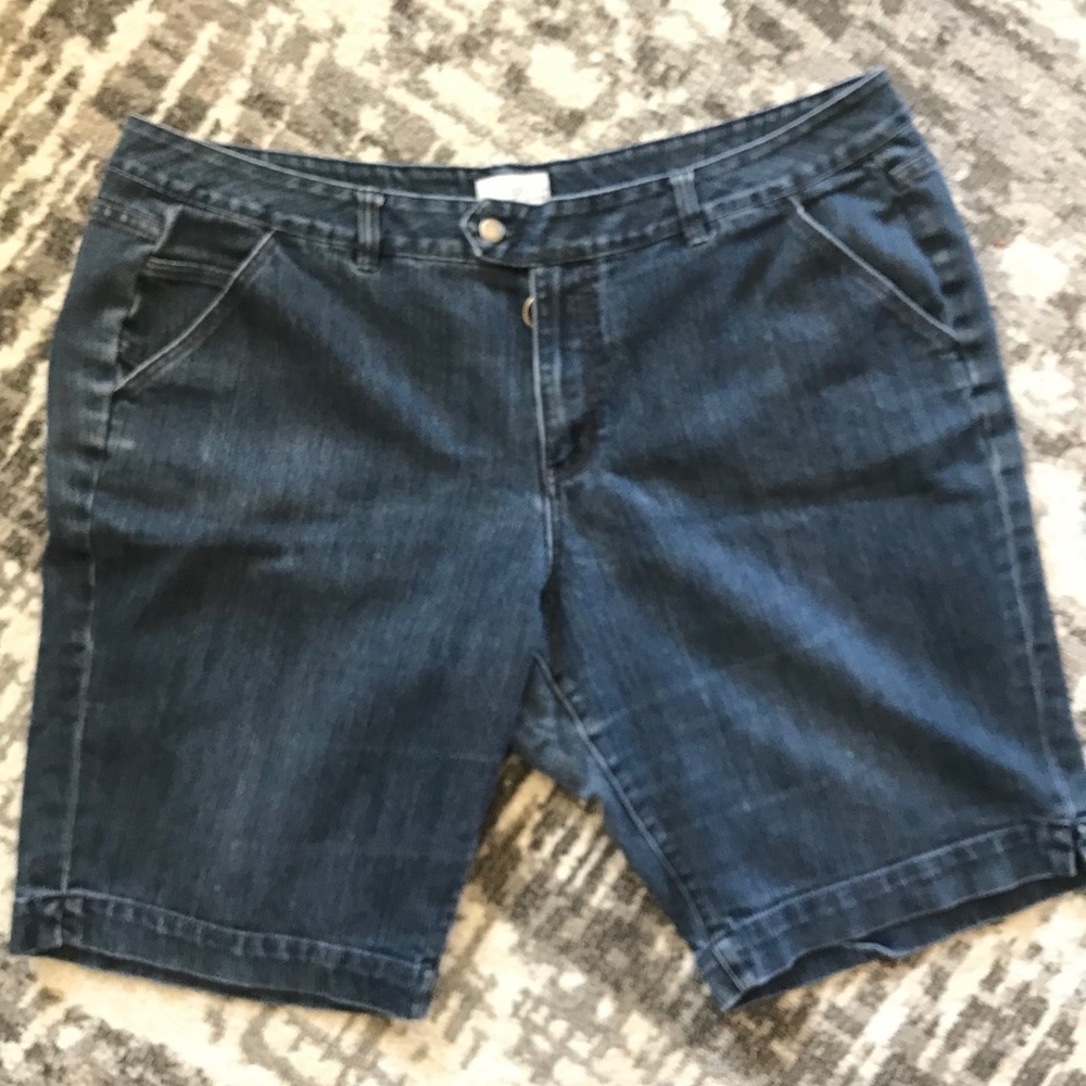 *Venezia denim shorts. Size 26 GUC